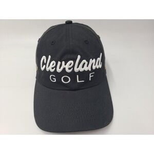Cleveland Golf Launcher DST Strapback Adjustable Hat Cap Men Women Black White